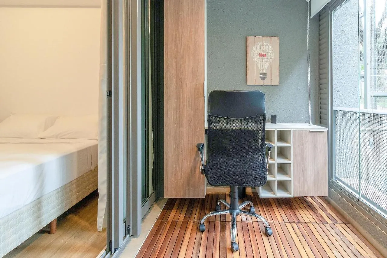 Hub Vila Madalena - Studios Por Temporada São Paulo Apartman