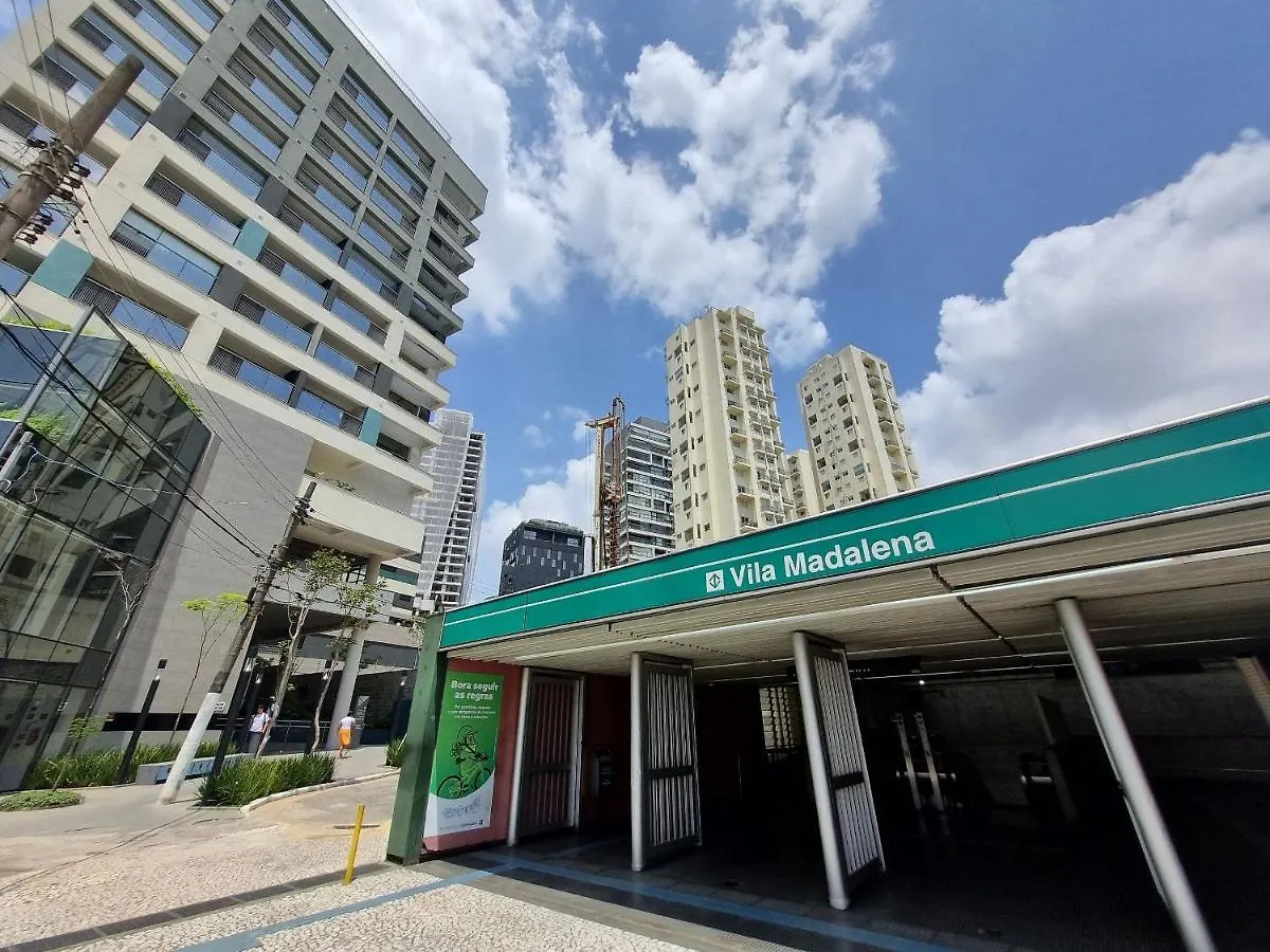 Hub Vila Madalena - Studios Por Temporada São Paulo Apartman